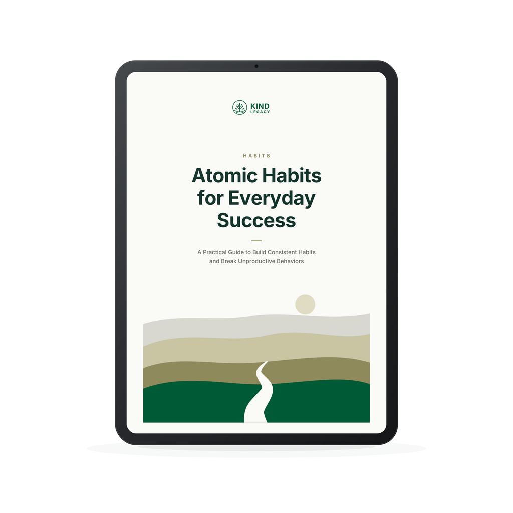 Atomic Habits for Everyday Success: Build Better Habits, Break Bad Ones & Create Lasting Change