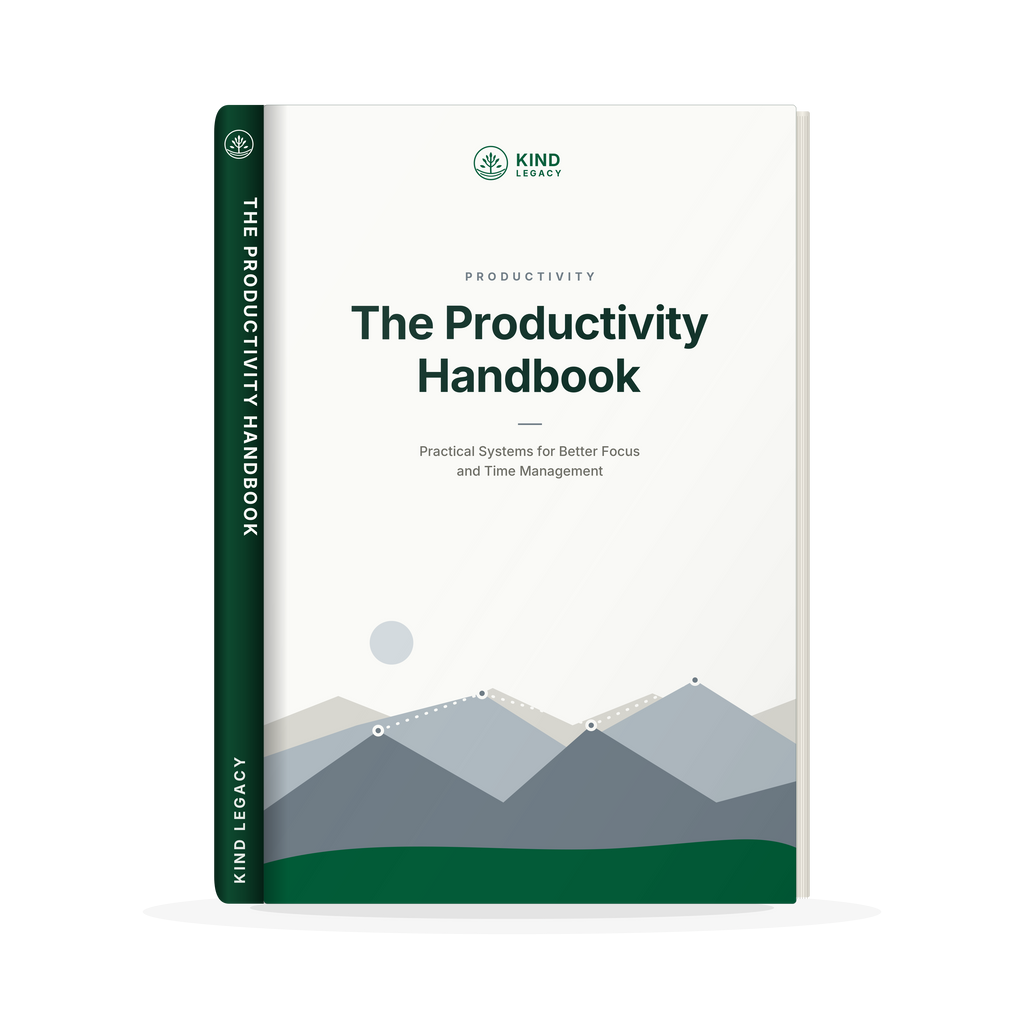 The Productivity Handbook: Practical Systems for Better Focus, Time Management & Lasting Results